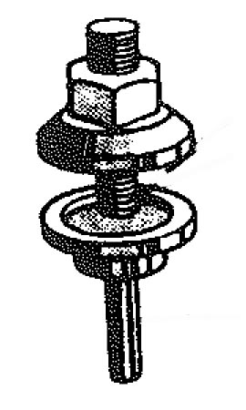 Adaptor - 1/4" Collet Shank - 1/4" Thread